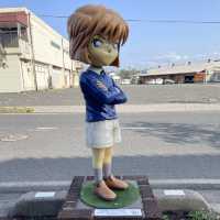 【鳥県/コナン駅(由良駅)コナンに会える街】