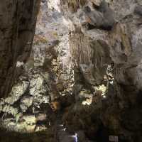 Ha long bay caves.