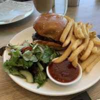 Perth | Stunning view of Matagarup Bridge at City View Cafe 