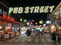 ร้านอาหารกัมพูชาในย่านpub street บรรยากาศดี