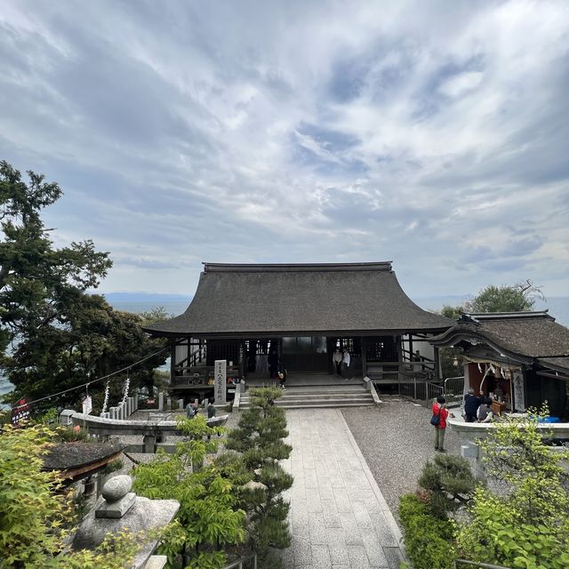 【竹生島】滋賀県の琵琶湖に浮かぶ島