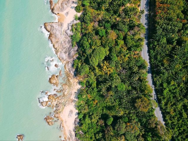 ถนนเลียบชายหาดที่สวยที่สุดในภาคใต้