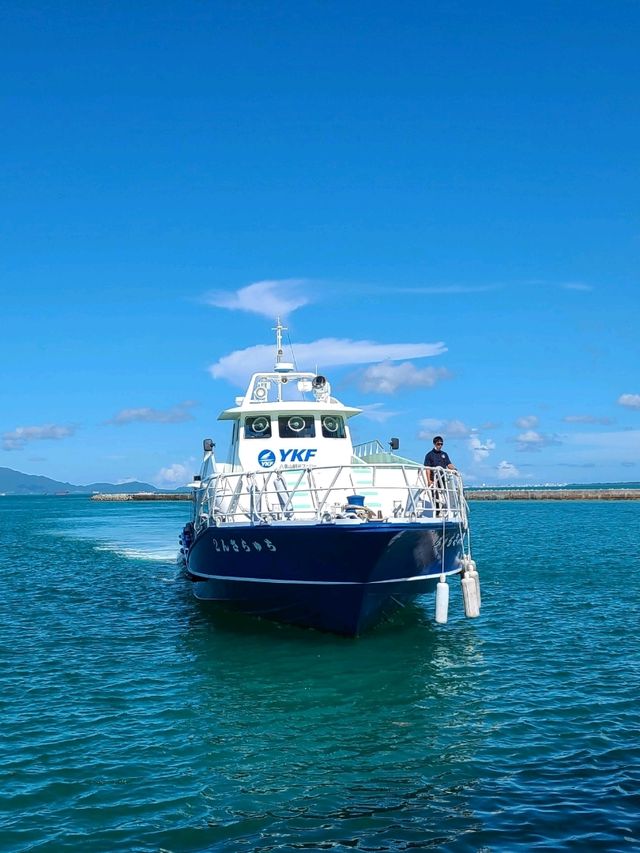 小浜島のフェリー乗り場
