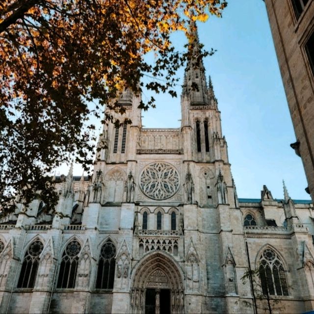 A CATHEDRAL IN BORDEAUX.