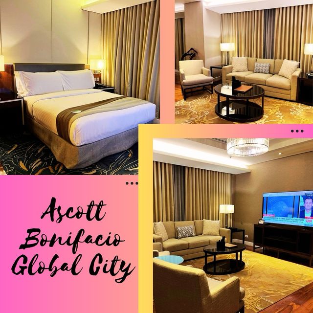 Ascott huge service apartment in Manila! 