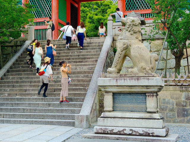 The iconic Kiyomizu-dera in Kyoto