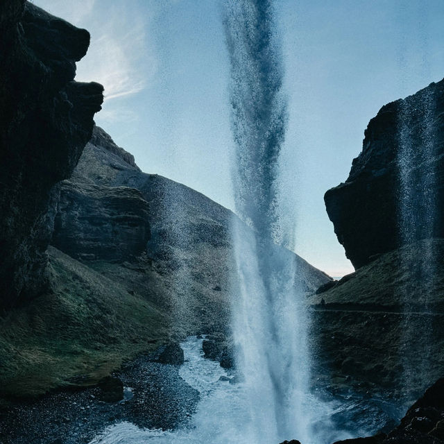 WE FOUND A SECRET WATERFALL IN ICELAND!  