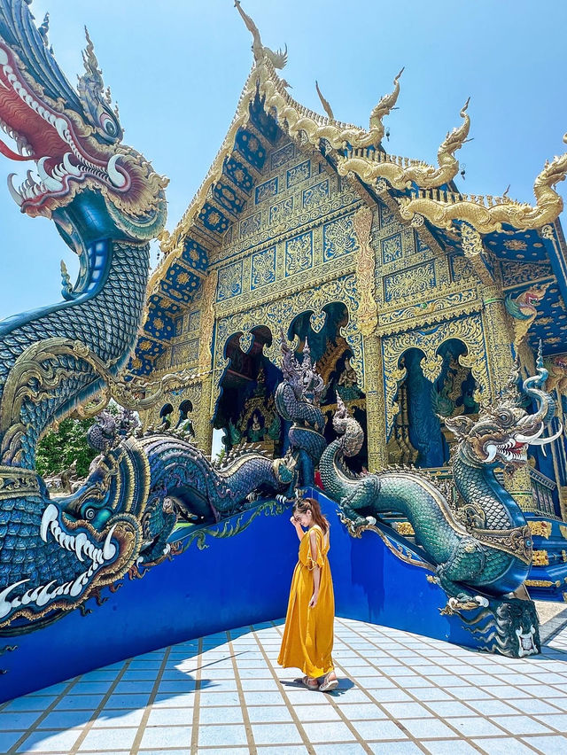 【タイ・チェンライ】チェンライのマストスポット！青いお寺💙
