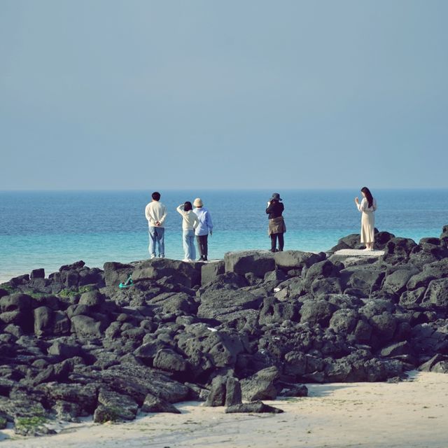 🌊 김녕성세기해변, 역사와 자연이 어우러진 바다