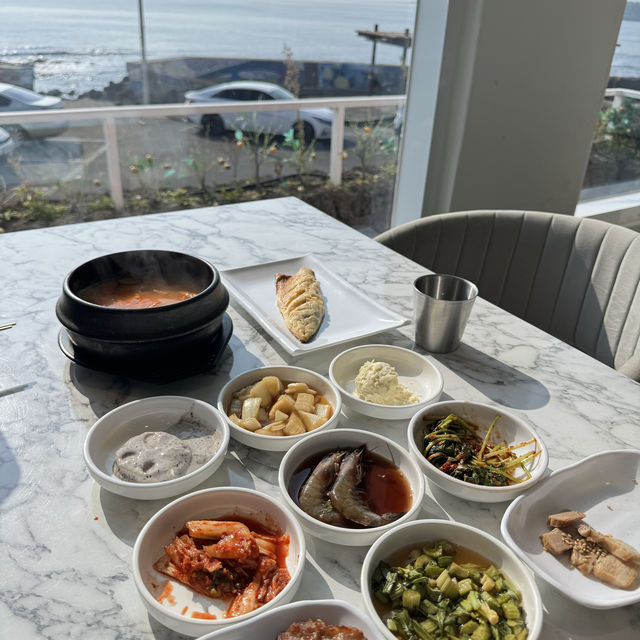바다가 보이는 제주도 갈치구이 맛집 <영목이네 표선점>