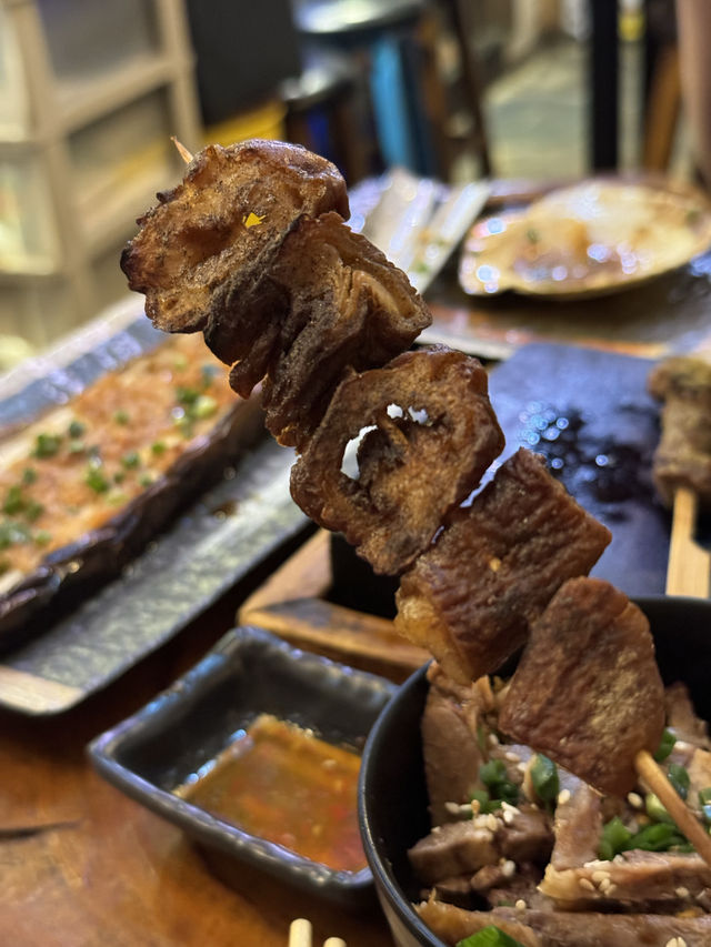 尖沙咀串燒店，菜品豐富多樣🍢🍢