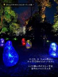 【大阪】自然とART 野外ミュージアム チームラボ🌳ボタニカルガーデン🌳