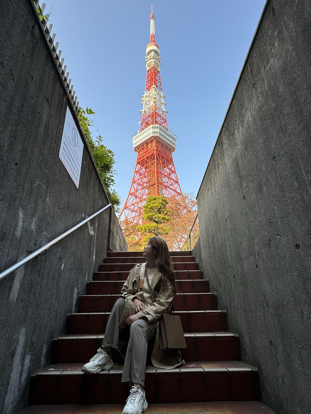 東京鐵塔四大打卡影相位🗼📸