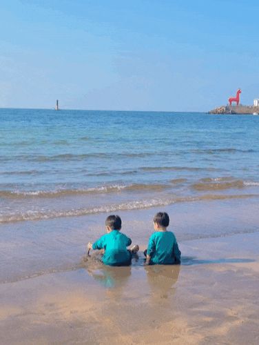 제주도 이호테우 해수욕장🩵