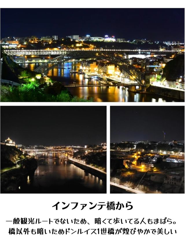 【ポルトガル】ポルトの夜景7選
