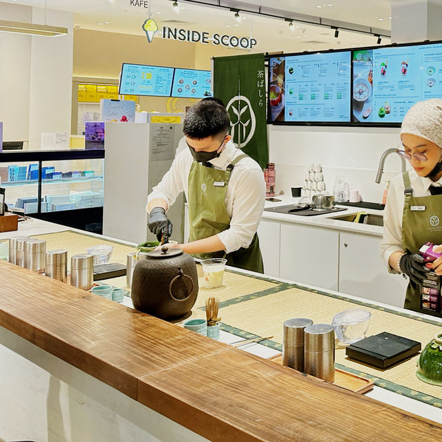 Cha-ba-Shi Ra at Seibu TRX: A Matcha Tea Experience