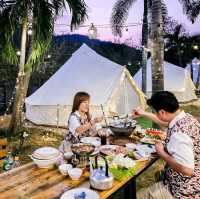 นอนเต็นท์ติดแอร์ ดูดาว กินหมูกระทะ @ แก่งกระจาน