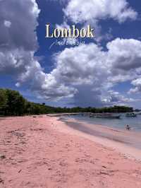 Secret Pink Beach in Lombok, Indonesia 🇮🇩