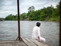 ไปล่องแพกับ Binlha Raft Resort Kanchanaburi 