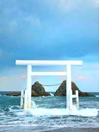  【海灘】日本海攤百選福岡縣二見浦：藍色時刻夢幻景色
