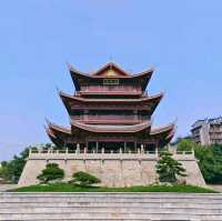 長江源頭，宜賓三江匯合處
