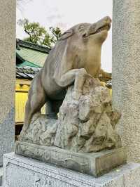 【京都府】猪だらけの境内