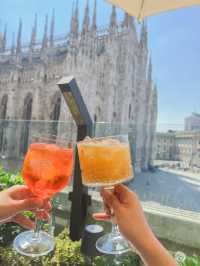 이탈리아 밀라노🇮🇹 밀라노 대성당 뷰 맛집 Terrazza Aperol