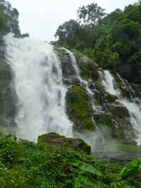 น้ำตกวชิรธาร น้ำตกสวยเดินสบาย บนดอยอินทนนท์