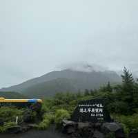 大雨霧霾中的鹿兒島櫻島火山🌋😅
