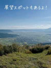 秋の熊本　阿蘇のススキの迷路