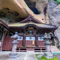 【栃木】岩肌に掘られた観音様