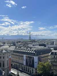 프랑스/파리🇫🇷 백화점에서 보는 파리의 환상적인 뷰✨