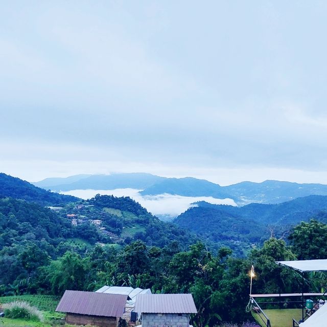 🏡ที่พักหลักร้อย 🏞วิวหลักล้าน~ ม่อนแจ่ม