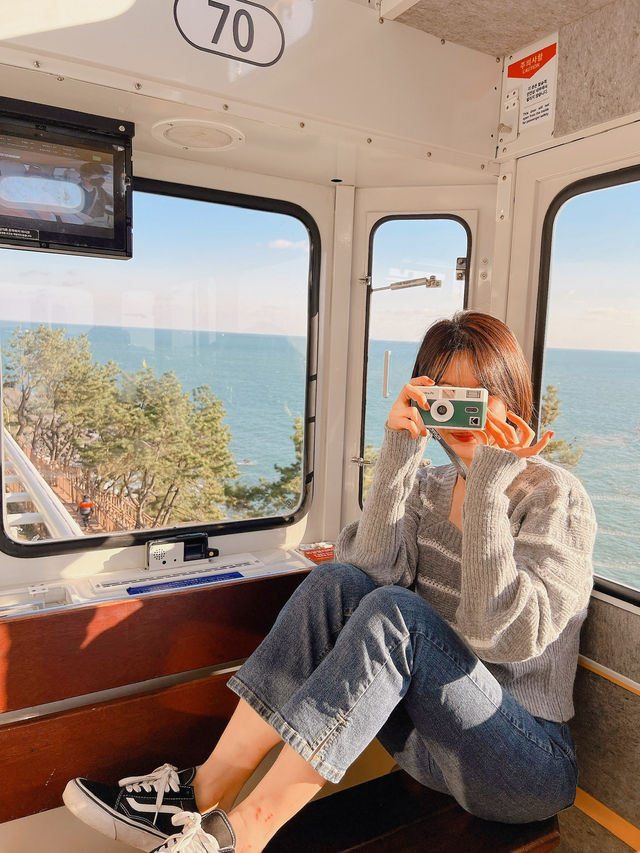 부산오면 필수! 해운대 블루라인파크 스카이캡슐❤️