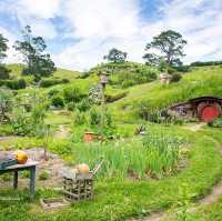 Hobbiton, located in Matamata, New Zealand,