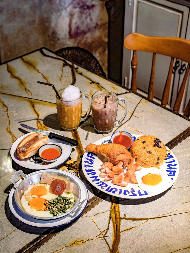 อีกา ร้านอาหารเช้าสุดคลาสสิคย่านทรงวาด🍳🍗