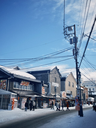 홋카이도 錢函 오타루 텐구야마❄️