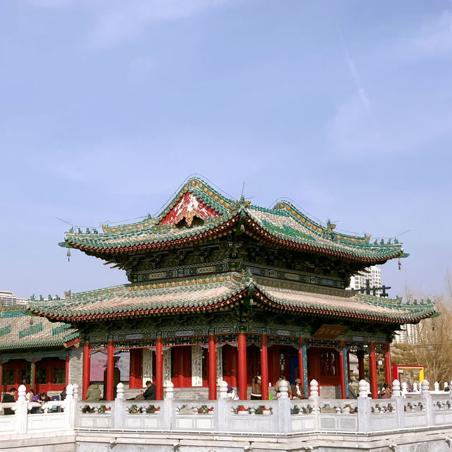 太原有名観光スポット！双塔寺