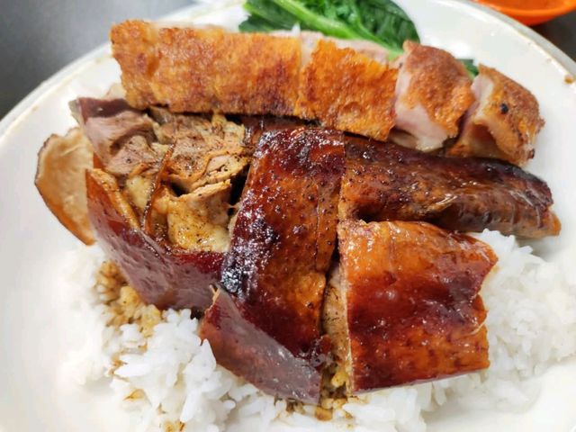 ร้านหมูแดง หมูกรอบ เป็ดย่าง ฮ่องกง ย่าน Wanchai
