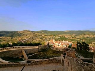 14th century wall with towers and gateways