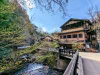 黑川溫泉鄉一日散策，浪漫的湯明點燈