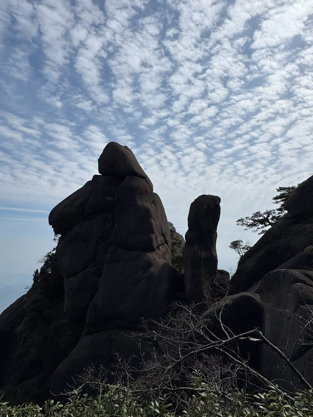 考驗想像力的山景:江西上饒靈山