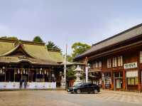 【歴史と神聖な空気に包まれる⛩️】小倉城近くの八坂神社（北九州）
