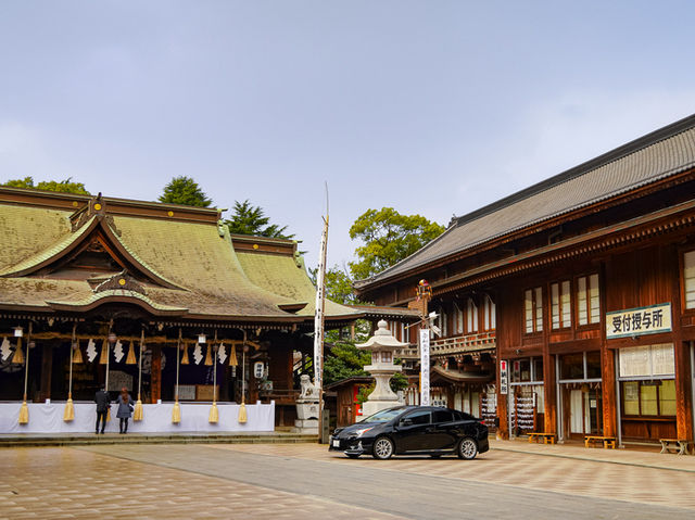 【歴史と神聖な空気に包まれる⛩️】小倉城近くの八坂神社（北九州）