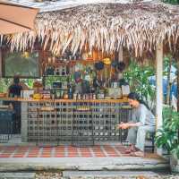 ร้านพิซซ่าลับๆ กลางสวนผลไม้