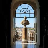🎨✨ "A Brush with Divinity: One Heavenly Day in the Vatican Museums’ Courtyard