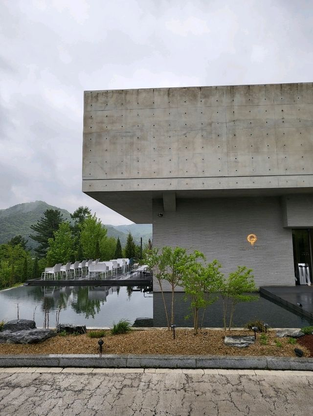 비가 와도 운치있었던 가평 리버뷰카페