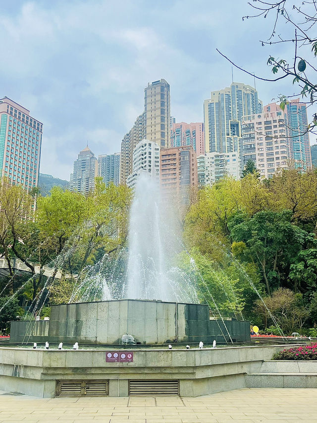 예쁜 풍경을 보며 산책하기 좋은 홍콩의 Fountain Terrace Garden 🌸