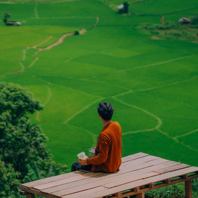 คาเฟ่หยุดเวลา หมู่บ้านสะปัน จ.น่าน 🌱⛰️