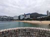 ชายหาดสวย ทางตอนใต้ของเกาะฮ่องกง